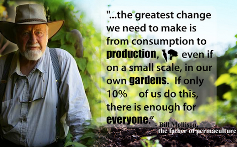 Bill Mollison on Permaculture