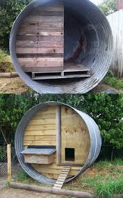 Recycled Urban Chicken Coop